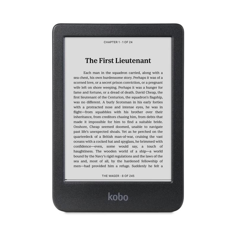 eReader Kobo Clara BW com pacote de capa de 16 GB à prova d'água